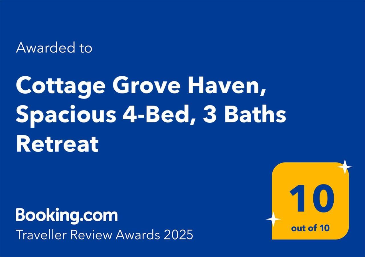 Cottage Grove Haven, Spacious 4-Bed, 3 Baths Retreat Exterior foto